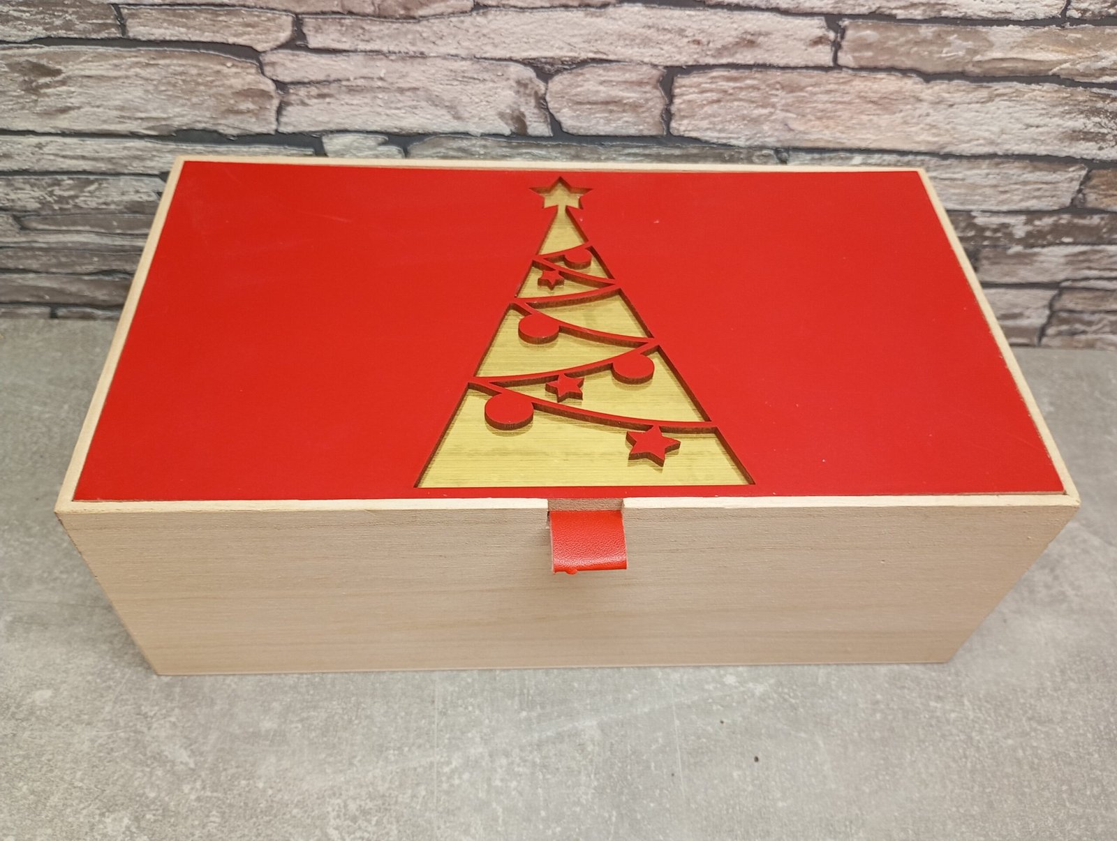 Coffret Noël boite en bois – Image 4